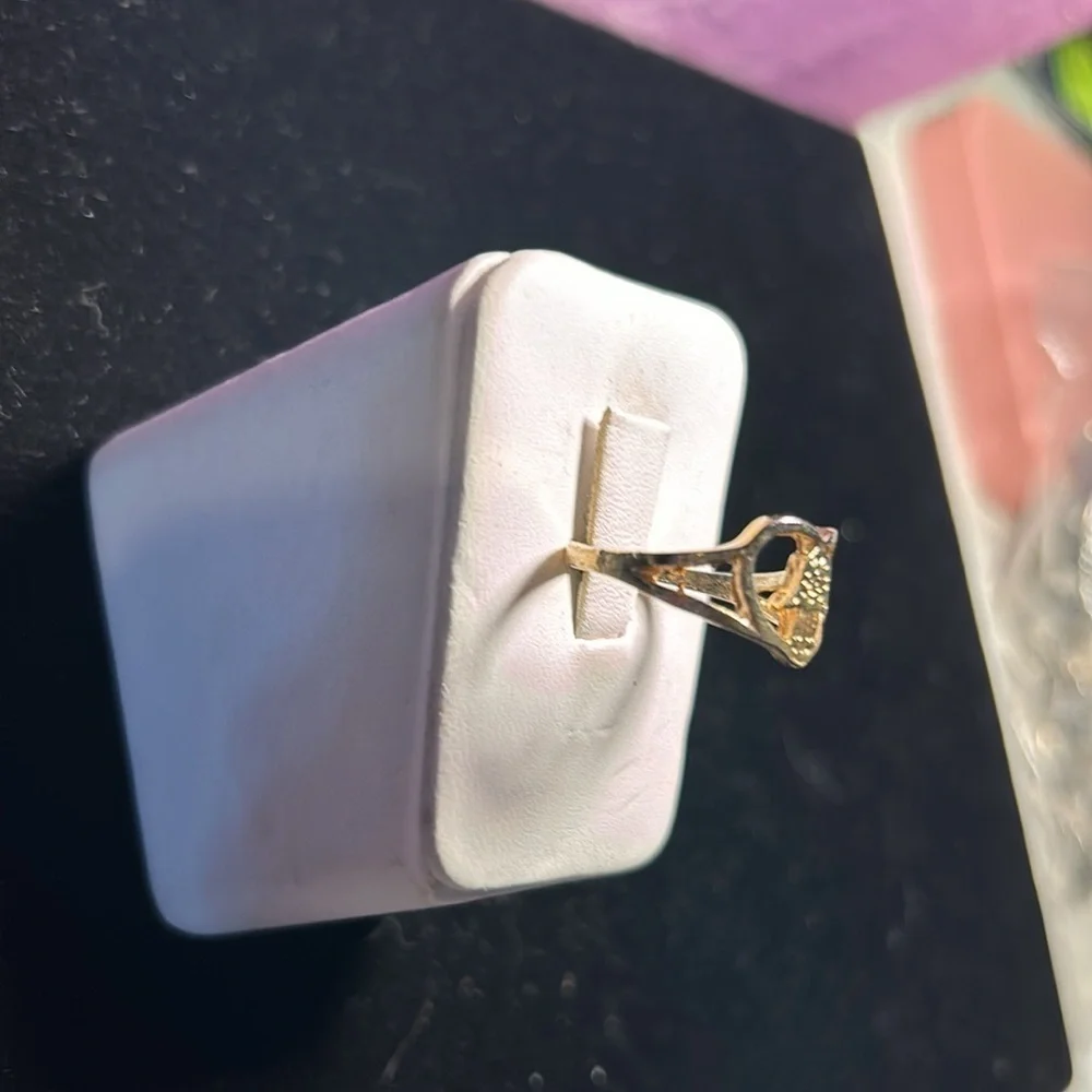 Hamsa 🪬 Heart Ring